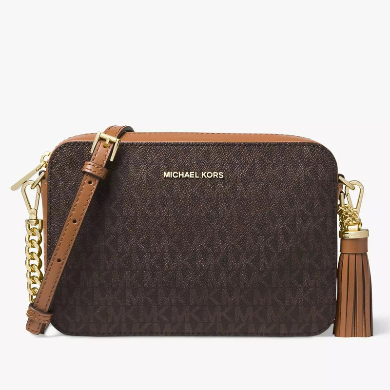 Michael Kors Crossbodies Medium Camera Bag in Brown