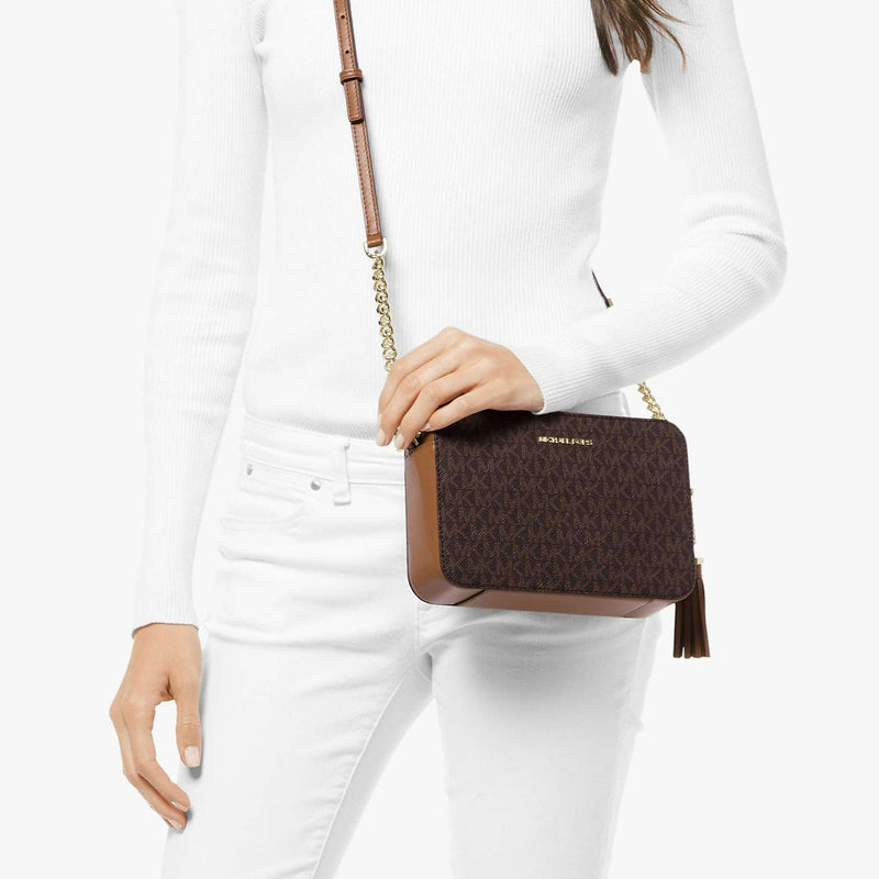 Michael kors shop bags tan colour