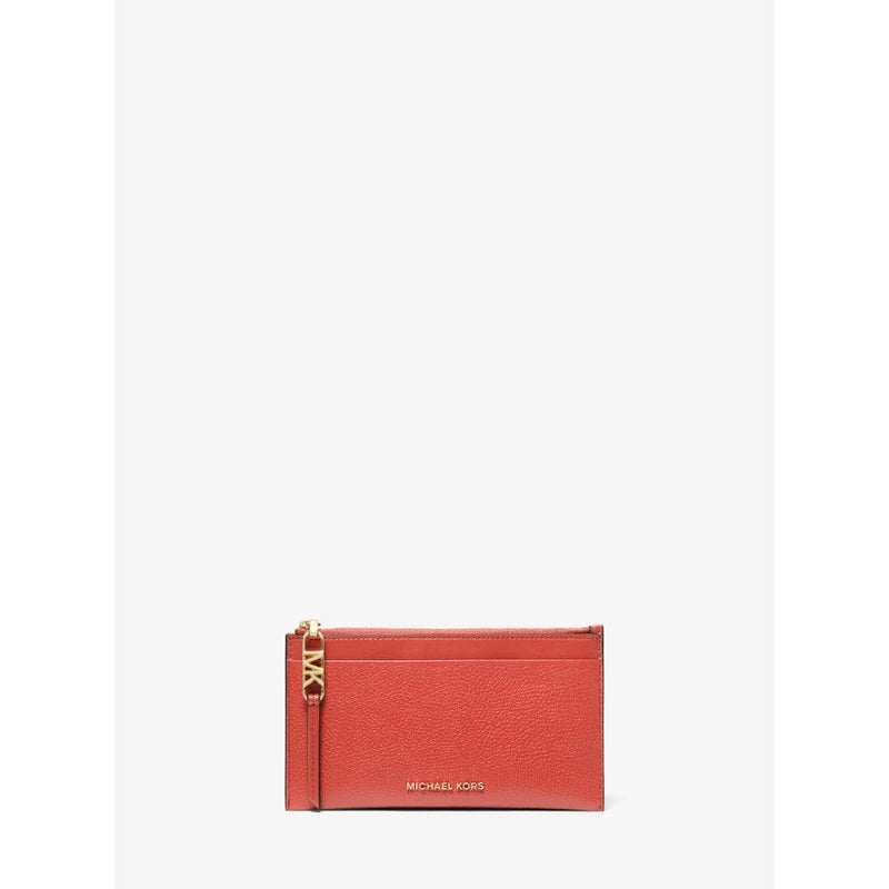Michael kors large pebbled leather card case clearance