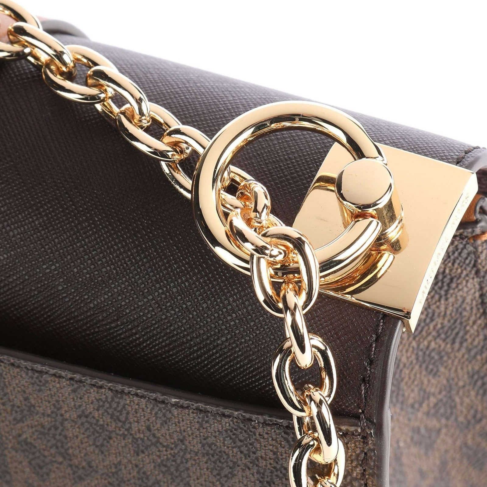 Michael Kors Greenwich Small Crossbody Bag Brown Acorn