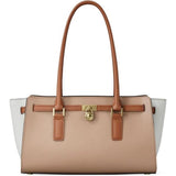Michael Kors Hamilton Moderne Small Shoulder Tote In Khaki Multi