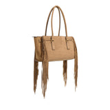 Michael Kors Hamilton Moderne Small Signature Logo Satchel In Husk