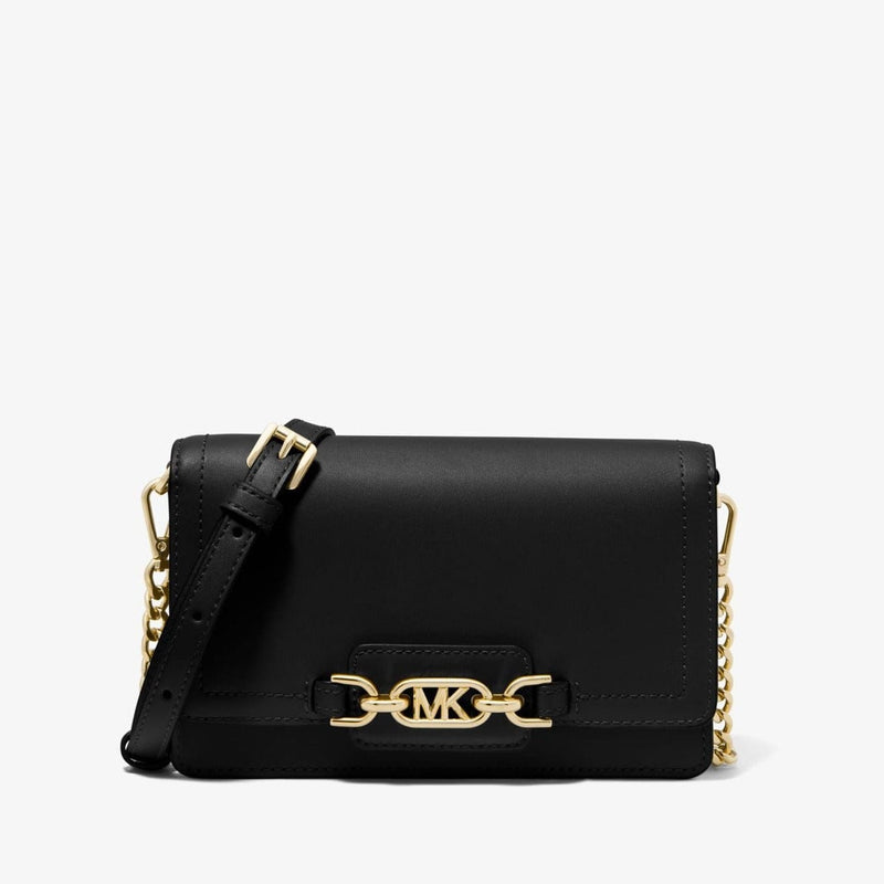 Michael Kors Heather Small Crossbody Bag In Black