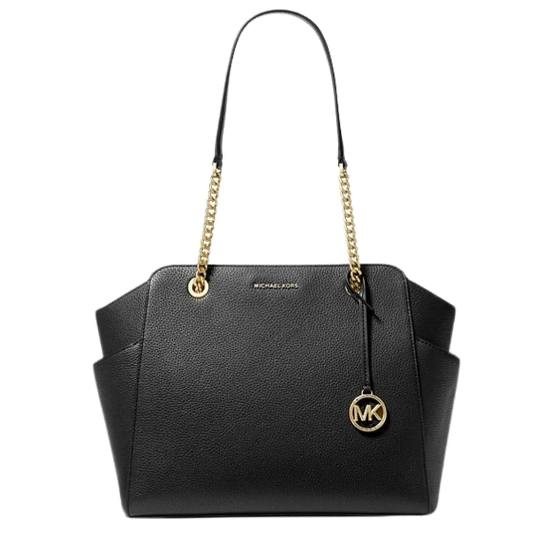 Michael kors hot sale black chain bag