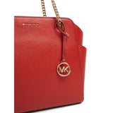 Michael Kors Jacquelyn Medium Chain Tote in Br Terractta