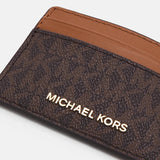 Michael Kors Jet Set Card Holder Brown