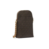 Michael Kors Jet Set Charm Phone Crossbody Bag Brown/Acorn