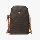 Michael Kors Jet Set Charm Phone Crossbody Bag Brown/Acorn