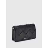 Michael Kors Jet Set Flap Chain Crossbody Bag In Blac