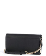 Michael Kors Jet Set Leather Crossbody Bag in Black