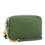 Michael Kors Jet Set Medium Camera Bag in Amazon Green