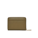 Michael Kors Jet Set Small Coin Card Case In Safari Green