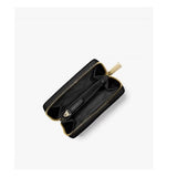 Michael Kors Jet Set Zip Around Purse In Black