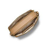 Michael Kors Jet Set Zip Camera Crossbody Bag in Camel