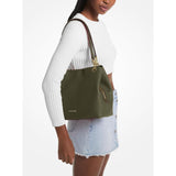 Michael Kors Kensington Large Pebbled Leather Tote Bag In Ivy