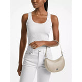Michael Kors Kyla Sm Conv Pouchette In Light Sand