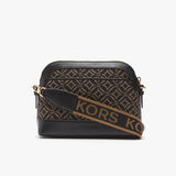 Michael Kors Large Dome Crossbody Bag - Husk
