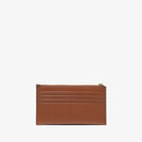 Michael Kors Large Pebbled Leather Card Case in Luggage