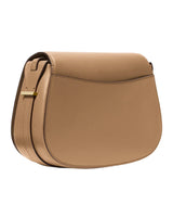 Michael Kors Lydia Medium Flap Messenger In Husk