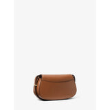 Michael Kors Lydia Small Leather Crossbody Bag In Luggage