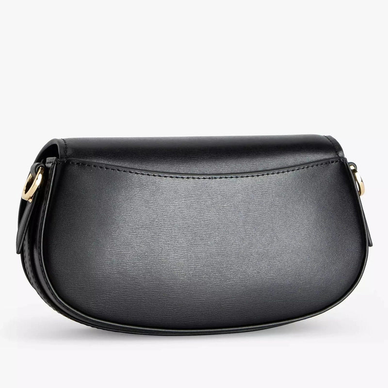 Michael Kors Mila Leather Shoulder Bag in Black