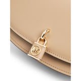 Michael Kors Mila Small Ew Chain Sling Messenger in Camel