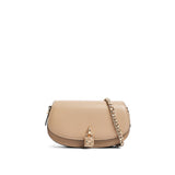 Michael Kors Mila Small Ew Chain Sling Messenger in Camel