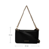 Michael Kors Small Conv Xbody Pouchette In Black