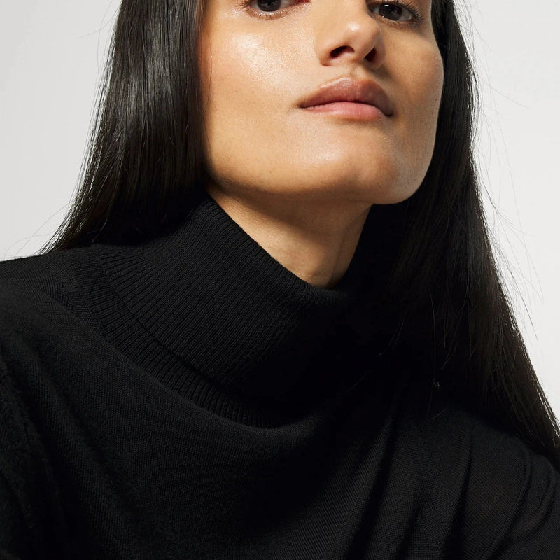 Michael kors discount black turtleneck sweater