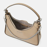 Michael Kors Wilma Medium Leather Shoulder Bag Carmel