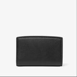 MICHAEL Michael Kors Bryant Medium Pebbled Leather Wallet In Black