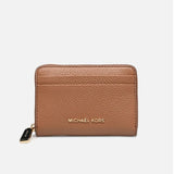 Michael Michael Kors Coin Purse Jet Set Coin Card Case In Brown