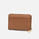 Michael Michael Kors Coin Purse Jet Set Coin Card Case In Brown