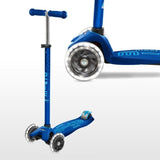 Micro Scooters Maxi Micro Deluxe LED Navy