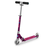 Micro Scooters Sprite Foldable LED Scooter In Purple