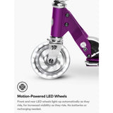 Micro Scooters Sprite Foldable LED Scooter In Purple