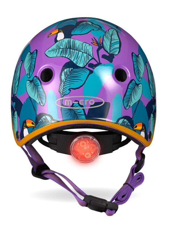 Micro Scooters Toucan Purple Helmet