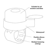Micro Scooter & Bike Bell in Blue
