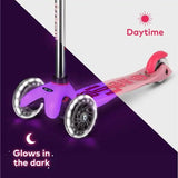 Mini Micro Glow LED in Frosty in Pink