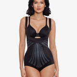 Miraclesuit Miracle Torsette Bodybriefer with LYCRA® FitSense Technology In Black