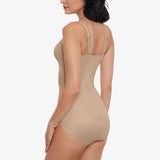 Miraclesuit  Modern Miracle Torsette Bodybriefer with LYCRA® FitSense Technology in Warm Beige
