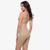 Miraclesuit Tummy Tuck High-waist Thigh Slimmer In Warm Beige