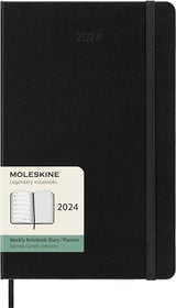 Moleskine Classic Diary 2024 Hard Cover Large 13x21cm