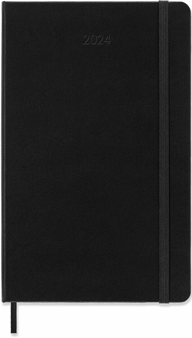 Moleskine Classic Diary 2024 Hard Cover Large 13x21cm