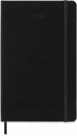 Moleskine Classic Diary 2024 Hard Cover Large 13x21cm