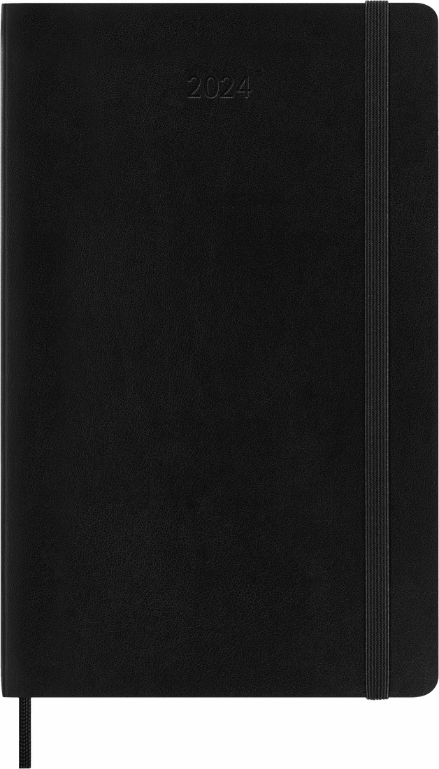 Moleskine Classic Diary 2024 Soft Cover Large 13x21cm
