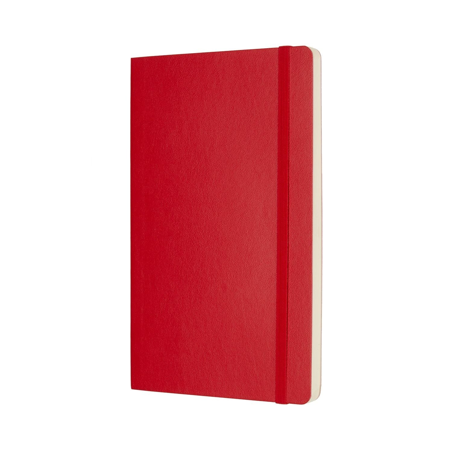 Moleskine Notebook Large Plain Scarlet Red Soft Cover