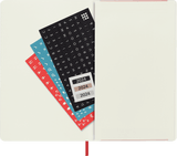 Moleskine Classic Diary 2024 Large 13x21cm Weekly, soft cover, 12 months, Scarlet Red