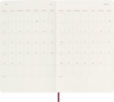 Moleskine Classic Diary 2024 Large 13x21cm Weekly, soft cover, 12 months, Scarlet Red