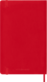 Moleskine Classic Diary 2024 Large 13x21cm Weekly, soft cover, 12 months, Scarlet Red